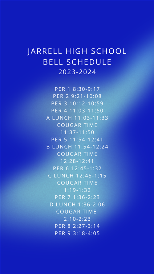 Bell Schedule